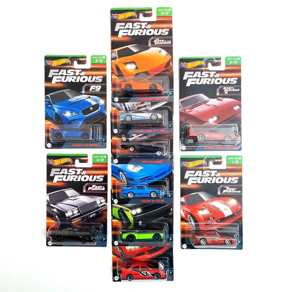 Hot Wheels Fast And Furious 1:64 Series Premium Die Cast Car Assortment  Including 10 Collectible Cars For Collection | sams toy world