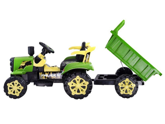 Kids Ride On Tractor with trolley 2023 New Model Big Size | Electric Power - samstoy.in