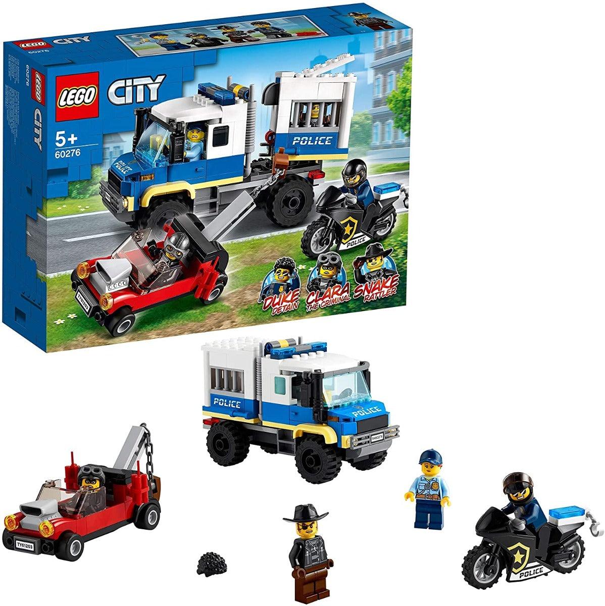 LEGO City Police Prisoner Transport | 244 pcs blocks | Sam's World - samstoy.in