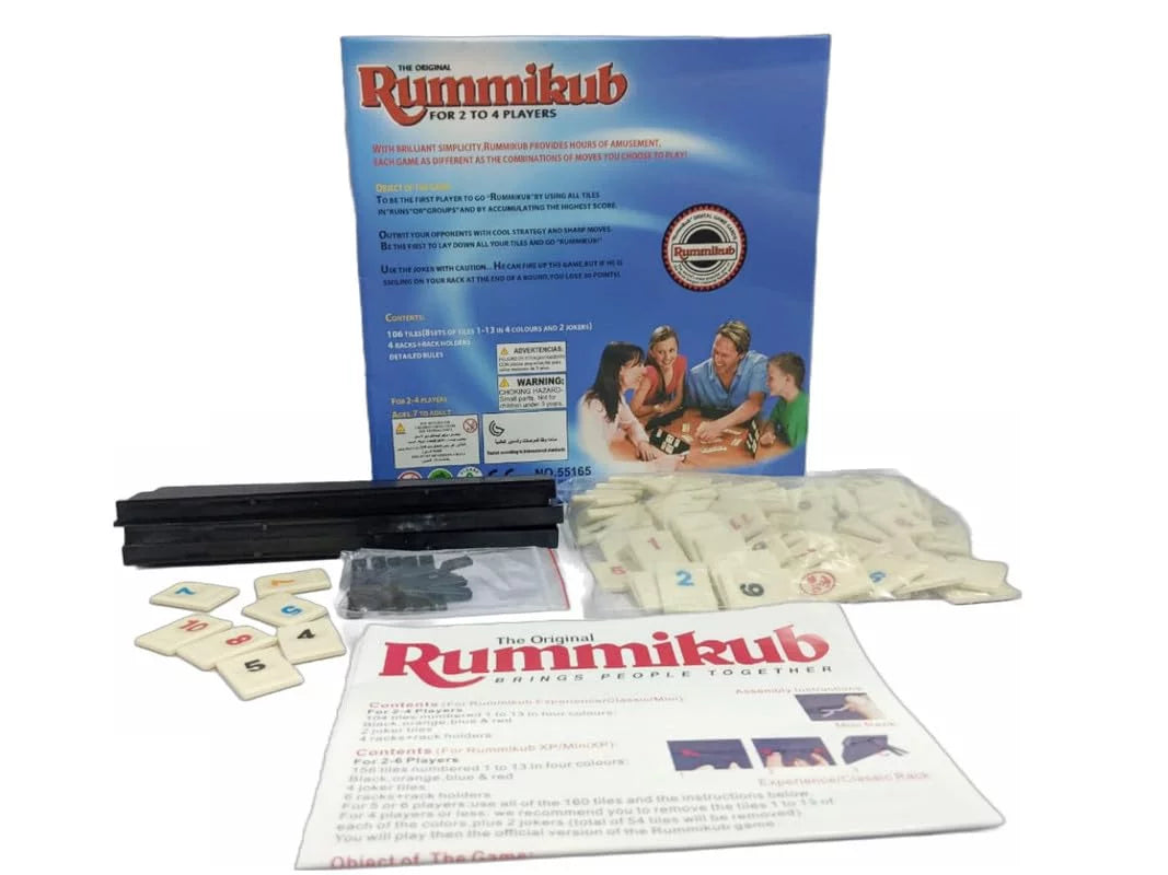 Buy Mini Rummikub : Classic Rummy Fun | Family Board Game | Age 7+ | Sams Toys World samstoy.in in Ahmedabad Gujarat India at lowest offer price shop in Ahmedabad Gujarat India