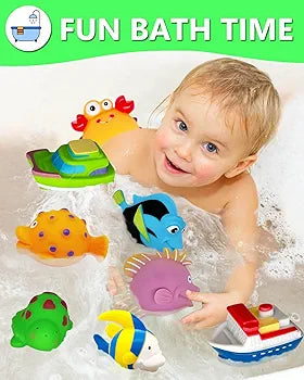 Buy Mold Free Bath Toys for Kids-1-3 – Stocking Stuffers for Kids Toddlers Boys Girls No Hole Bath Toy for Infants 6-12 Months – Baby Bathtub Water Pool Toys Gift 1 2 3 Year Old Boy Girl Toy Sam's Toys samstoy.in in Ahmedabad Gujarat India at lowest offer price shop in Ahmedabad Gujarat India