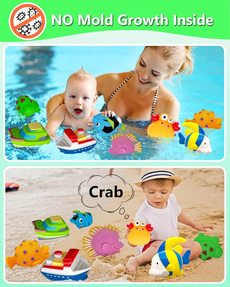 Buy Mold Free Bath Toys for Kids-1-3 – Stocking Stuffers for Kids Toddlers Boys Girls No Hole Bath Toy for Infants 6-12 Months – Baby Bathtub Water Pool Toys Gift 1 2 3 Year Old Boy Girl Toy Sam's Toys samstoy.in in Ahmedabad Gujarat India at lowest offer price shop in Ahmedabad Gujarat India