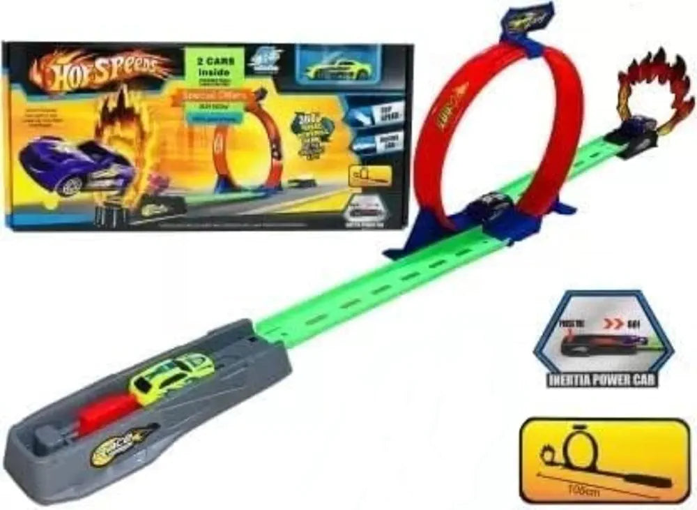 Buy NISHCHAY ENTERPRISE Build Track 360 Degree Spin Way Powerful/Inertia Power Car Racing Track Toy Sam's world samstoy.in in Ahmedabad Gujarat India at lowest offer price shop in Ahmedabad Gujarat India