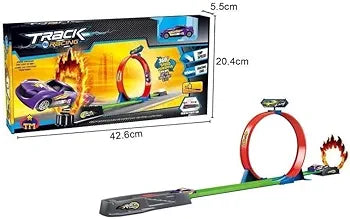 Buy NISHCHAY ENTERPRISE Build Track 360 Degree Spin Way Powerful/Inertia Power Car Racing Track Toy Sam's world samstoy.in in Ahmedabad Gujarat India at lowest offer price shop in Ahmedabad Gujarat India