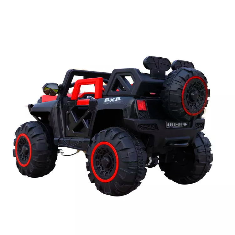 New 2023 jumbo 4×4 Jeep for Heavy Duty. 12v Large Size | sams toy world | RED | 2188 - samstoy.in
