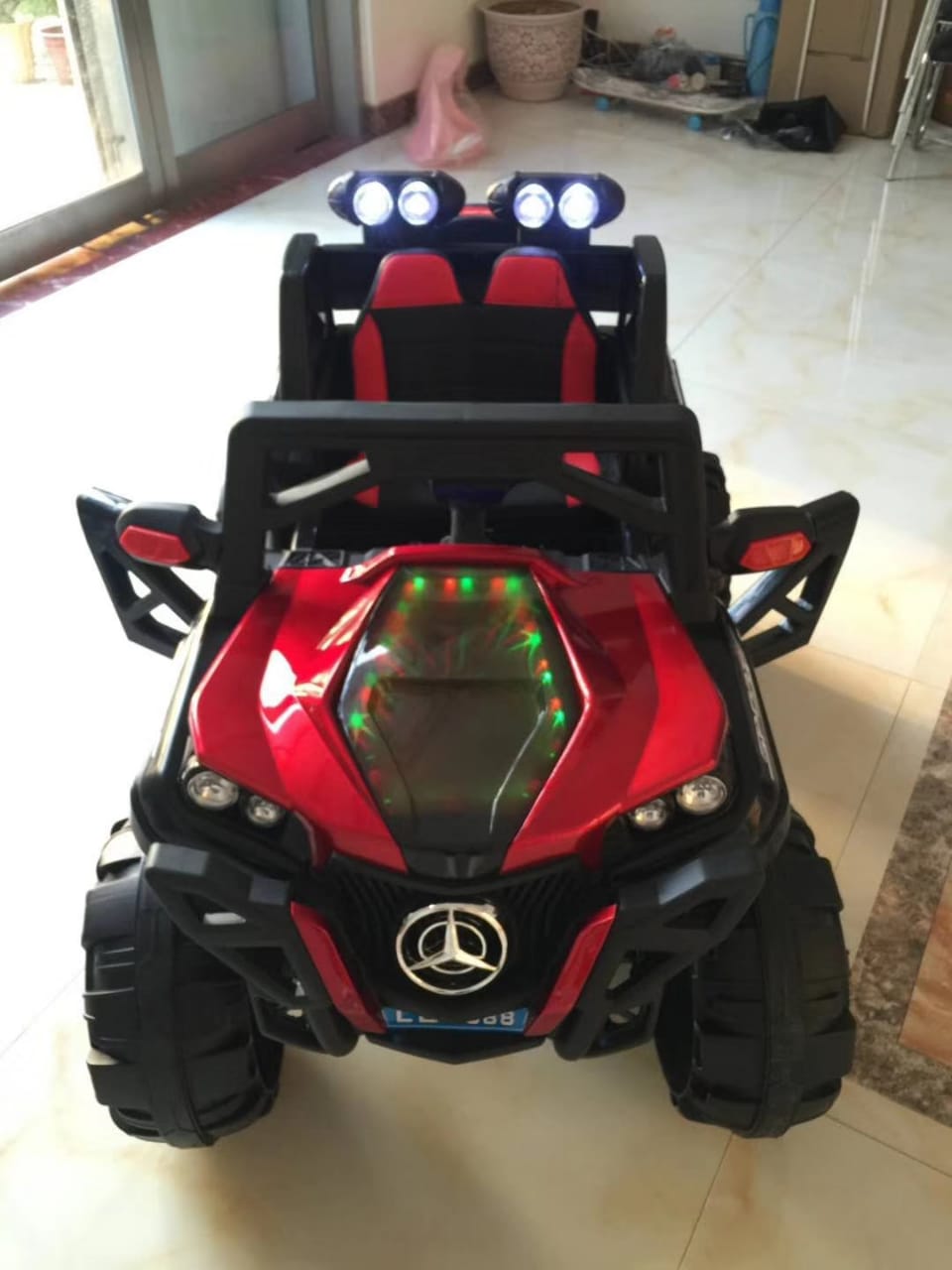 New Jumbo size Kids Electric Cars Four-wheel Drive 1-14 Years age Children RC Riding Toy Off-road jeep Vehicle Ride on 2188 - samstoy.in