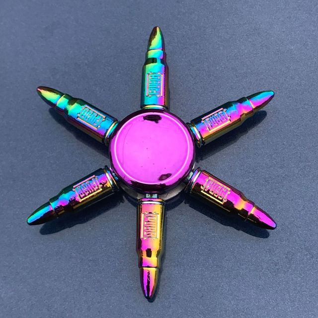 Buy New Rainbow Metal Hand Spinner Focus Toy Ninja Fidget Spinner R188 Electroplate Hybrid Bearing Toys for Children Wholesale - sams toy world shops in Ahmedabad - call on 9664998614 - best kids stores in Gujarat - Near me - discounted prices