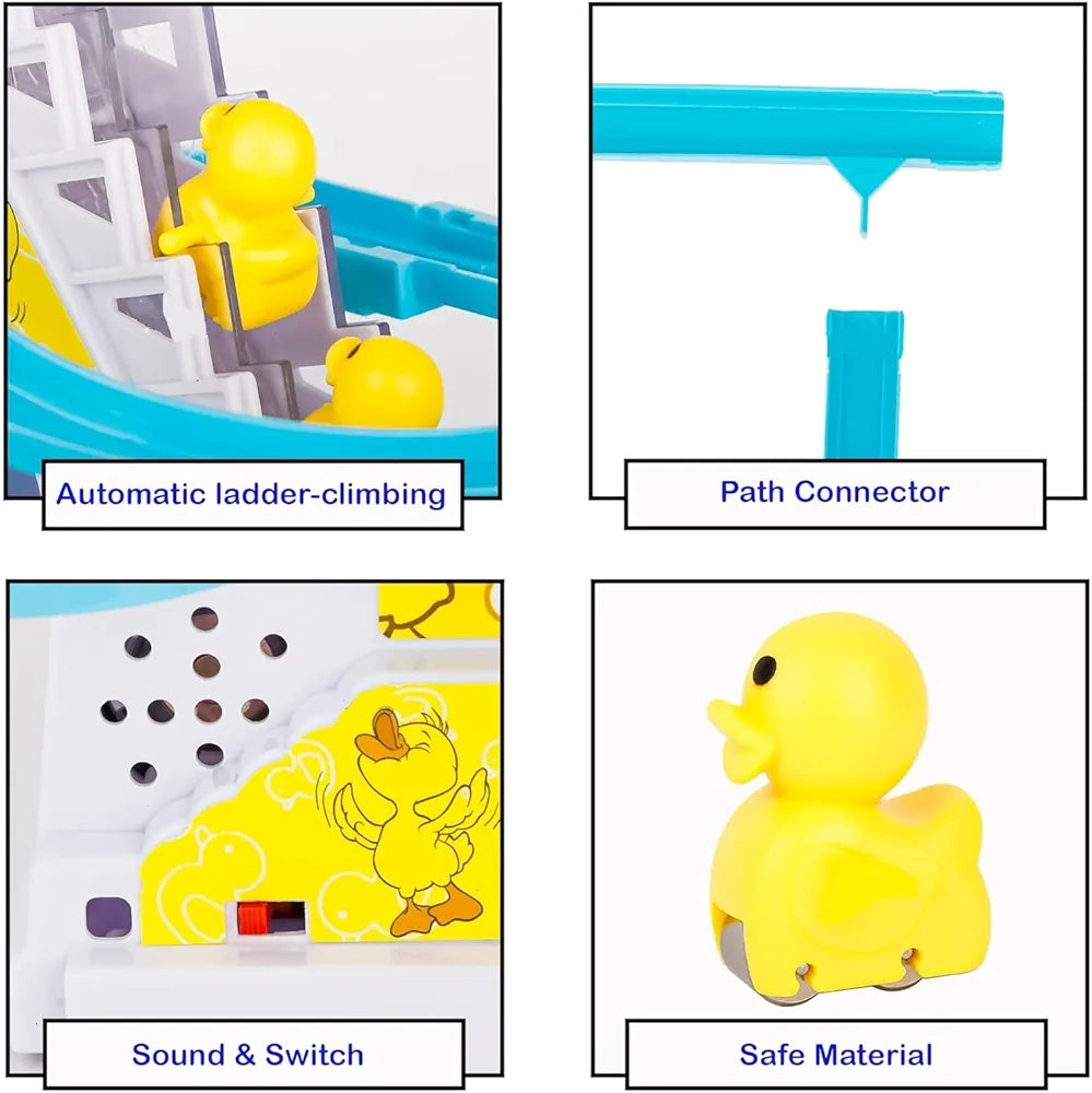 Buy PANSHUB Duck Slide Toy Set, Funny Automatic Stair Sam's world samstoy.in in Ahmedabad Gujarat India at lowest offer price shop in Ahmedabad Gujarat India