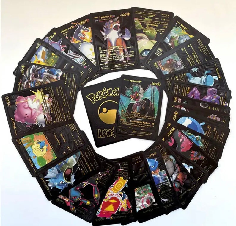 Pokemon Card Foil BLACK PACK 55 CARDS Tcg gx, vmax gx, card | Sams Toy - samstoy.in