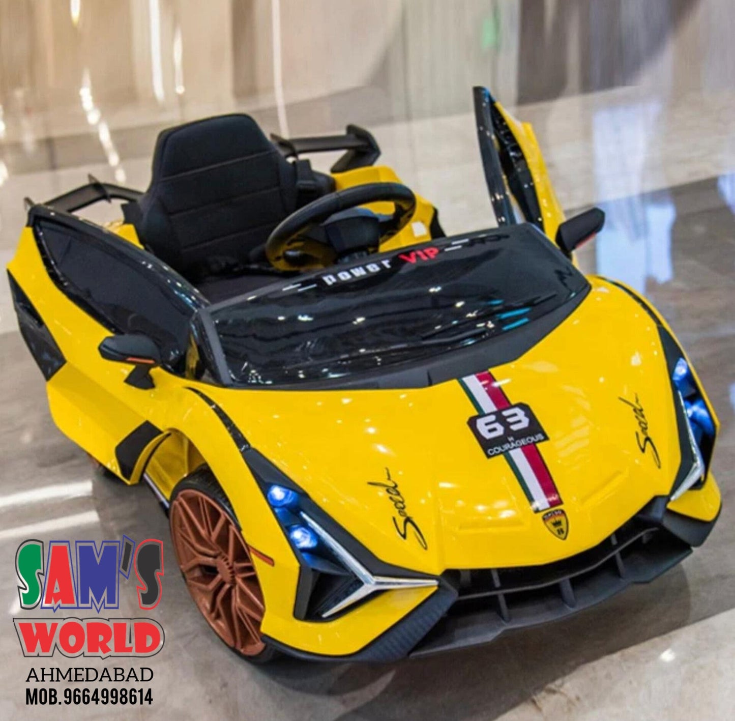 Ride on kids car CB-009 Lamborghini type | battery Operated| 1 To 8 years kids - samstoy.in