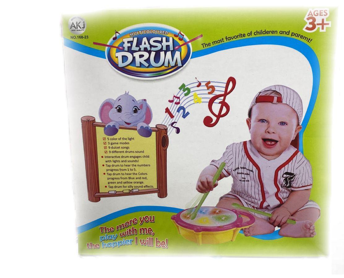 Sams Toy World | Flash Drum Toy For Kids | Musical & Lighting | best for baby Gift - samstoy.in