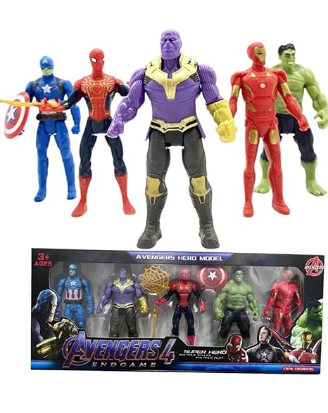 Buy Superhero Action Figure Toy Set Superheroes Toys Marvel Avengers Superhero Collection Assorted Sam s world samstoy.in in Ahmedabad Gujarat India at lowest offer price shop in Ahmedabad Gujarat India