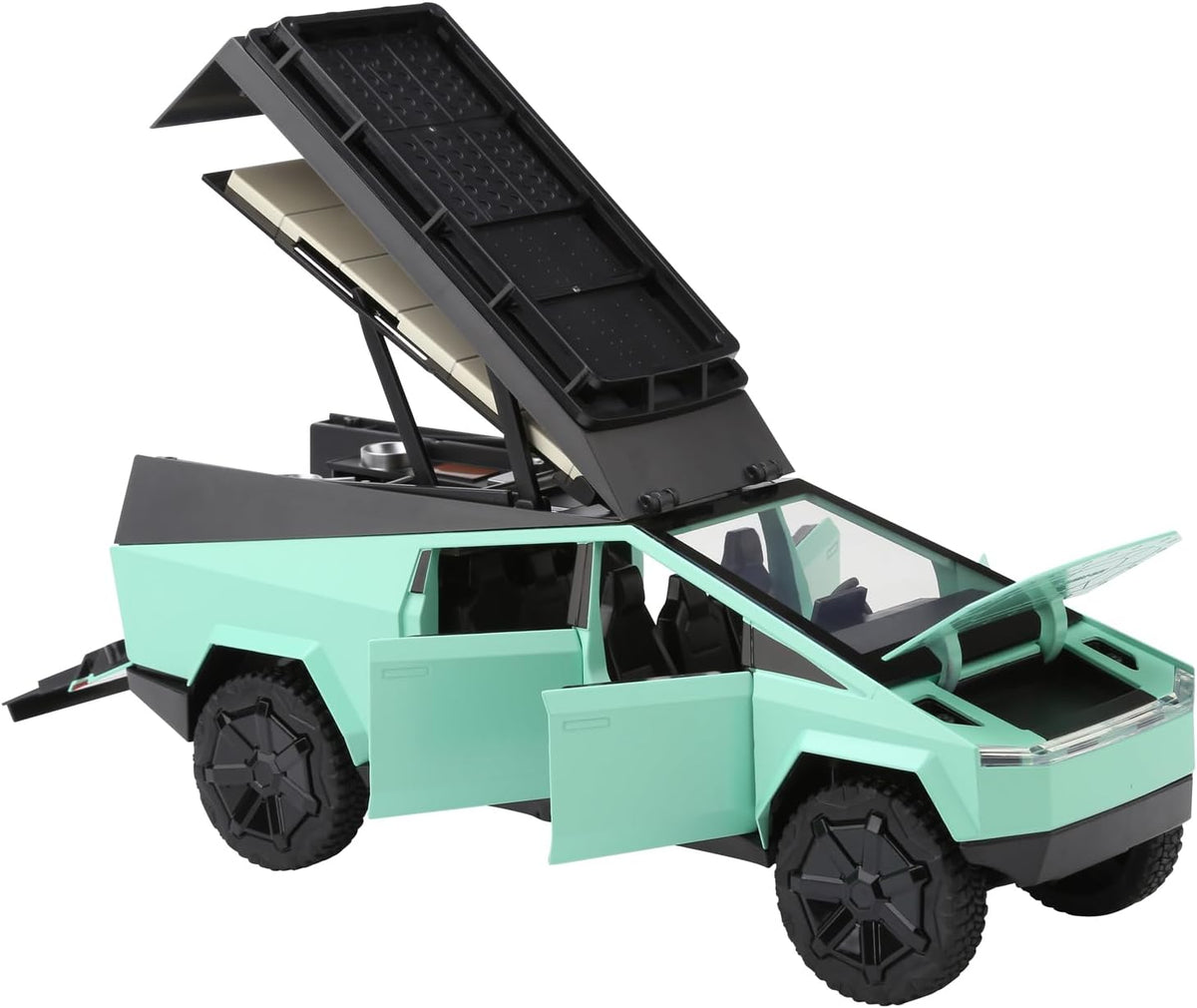 Buy TESLA CYBERTRUCK CAMPING VEHICLE 1:24 METAL PULLBACK CAR | OPENABLE DOORS | LIGHT | MUSIC FOR KIDS BEST TOYS GIFTS FOR KIDS BY SAMS WORLD samstoy.in in Ahmedabad Gujarat India at lowest offer price shop in Ahmedabad Gujarat India