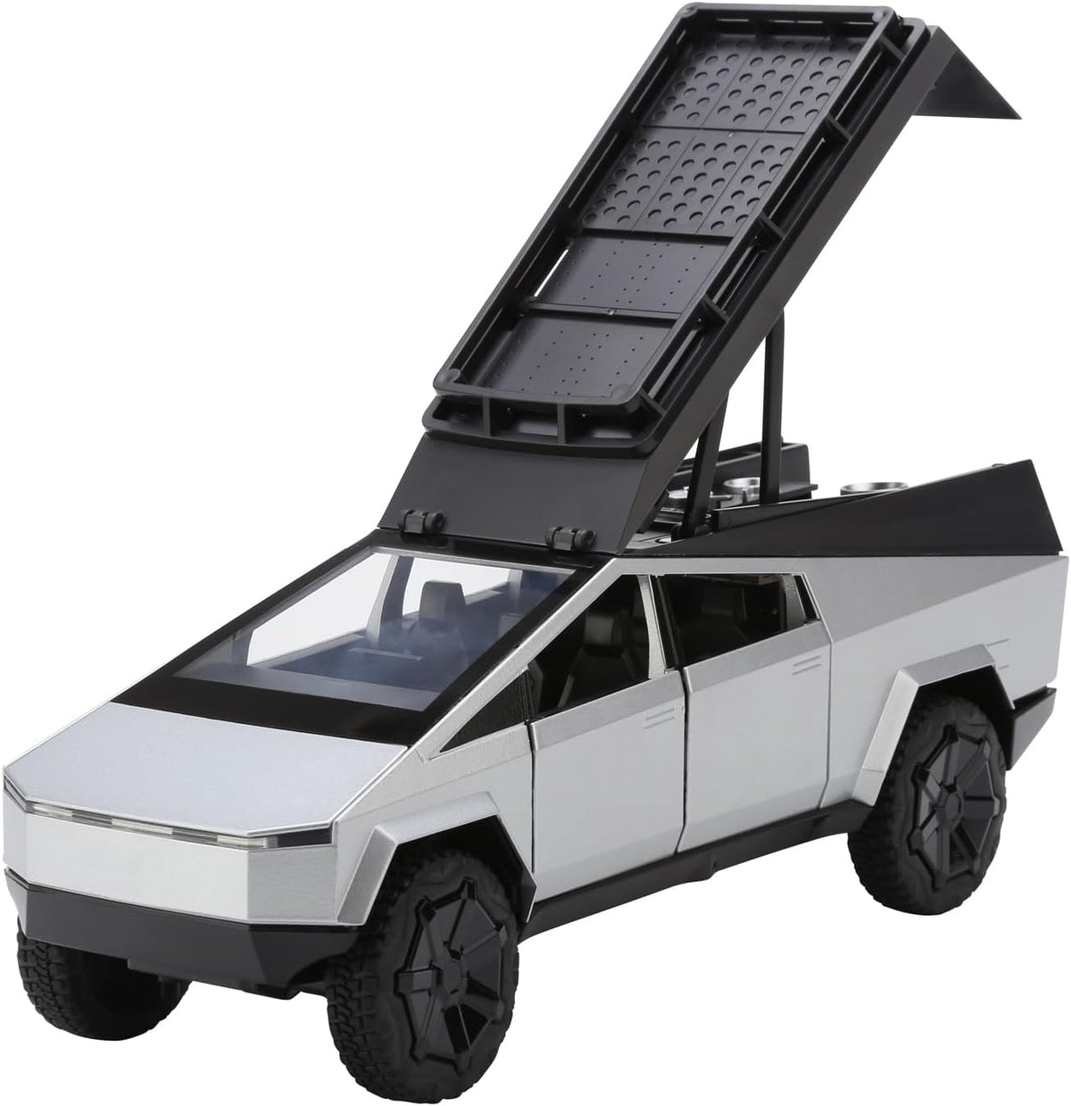 Buy TESLA CYBERTRUCK CAMPING VEHICLE 1:24 METAL PULLBACK CAR | OPENABLE DOORS | LIGHT | MUSIC FOR KIDS BEST TOYS GIFTS FOR KIDS BY SAMS WORLD samstoy.in in Ahmedabad Gujarat India at lowest offer price shop in Ahmedabad Gujarat India