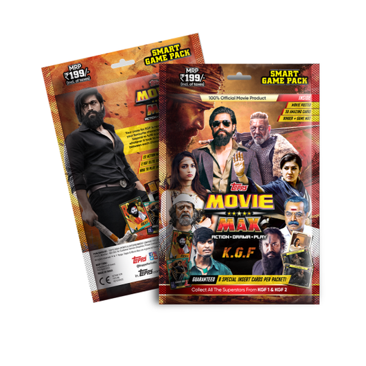Topps KGF movie max collection cards | Latest cards | Sam's toy| - samstoy.in