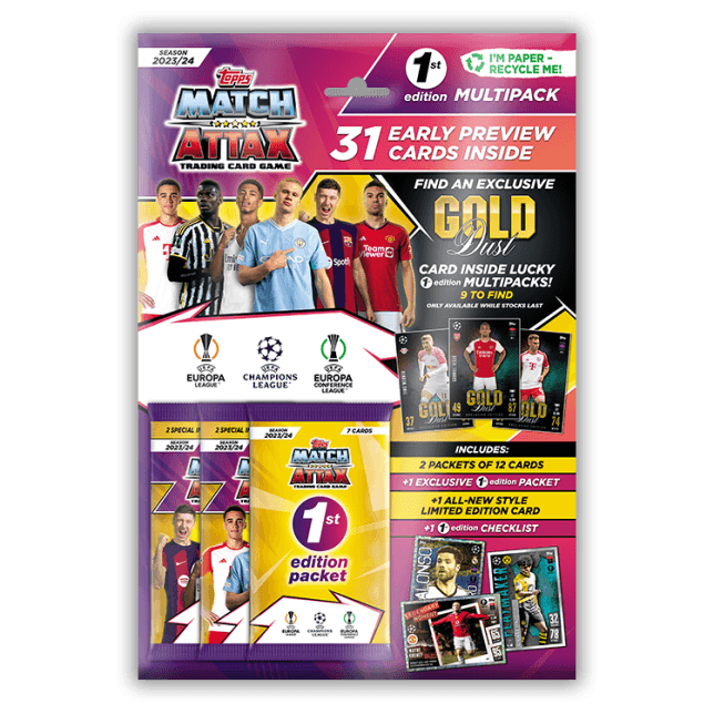 Topps Match Attax 23/24 Smart Game Pack MRP ₹:99 | SAMS TOY WORLD | AHMEDABAD | GUJARAT - samstoy.in
