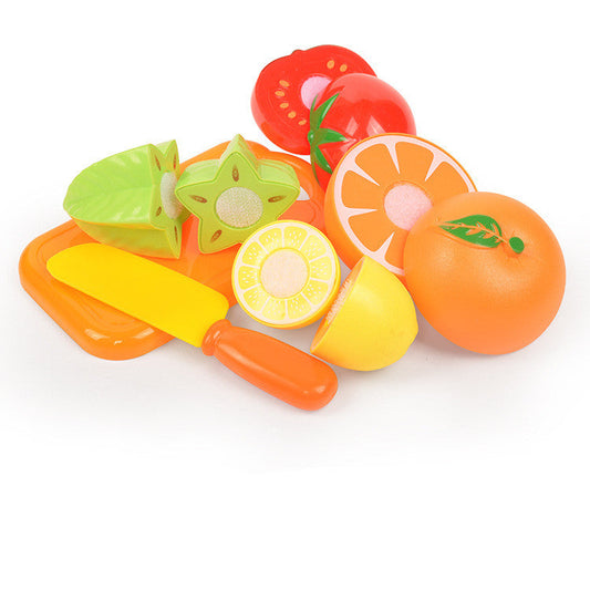 Vegetables And Fruits Children Kitchen Toy Set Non Toxic - samstoy.in