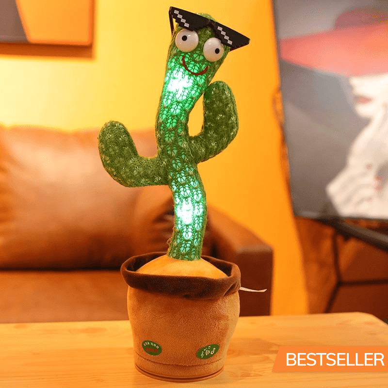 Buy sam's New Electronic Dancing Cactus Singing Dancing Decoration Gift for Kids Funny Early Education Toys Knitted Fabric Plush Toys - sams toy world shops in Ahmedabad - call on 9664998614 - best kids stores in Gujarat - Near me - discounted prices