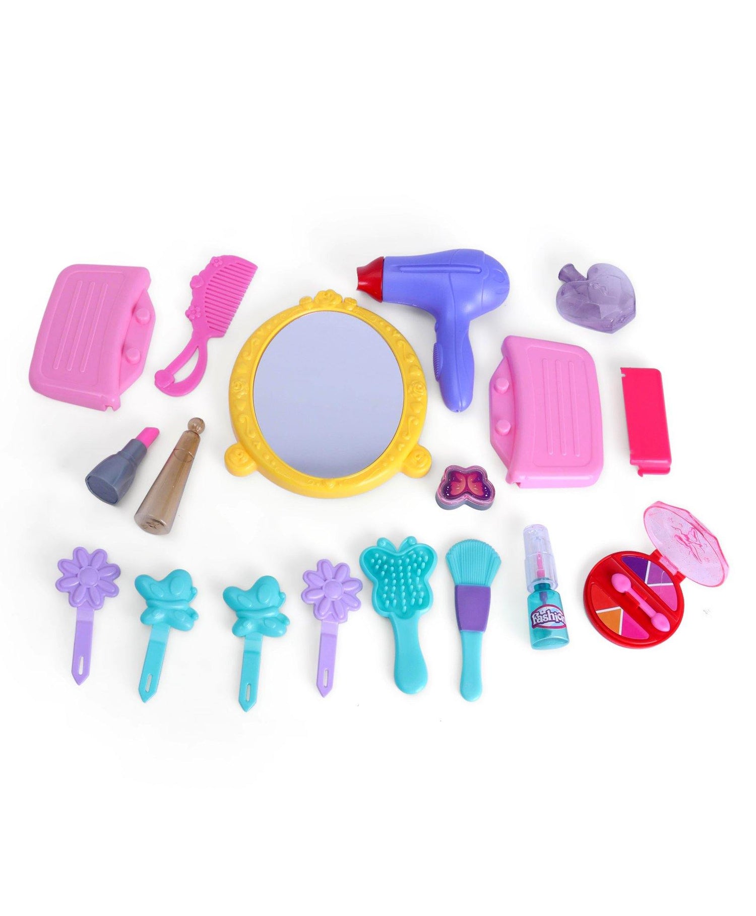 Buy samstoy Fashion Beauty Set 21 Pieces for girl- Pink bag - sams toy world shops in Ahmedabad - call on 9664998614 - best kids stores in Gujarat - Near me - discounted prices
