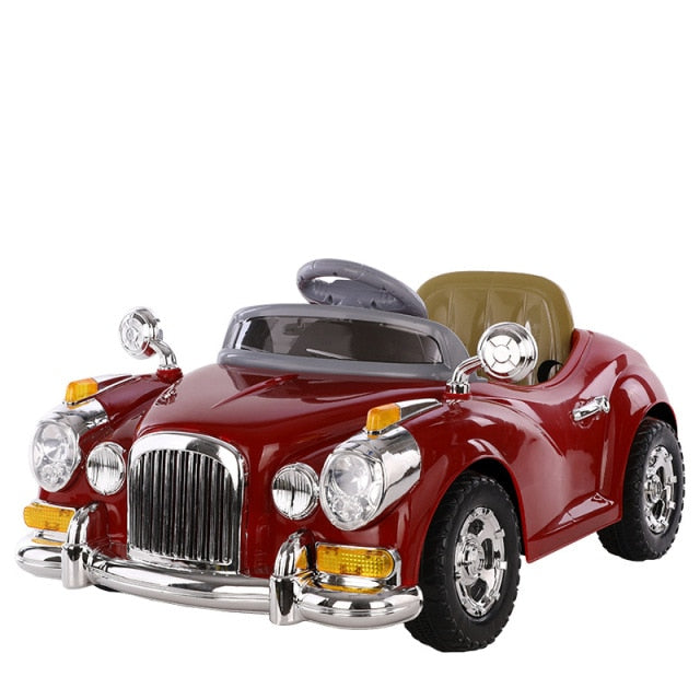 Buy Children's Electric Car with Remote Control Dual Drive Classic Cars Kids Ride on Child Baby Toy Car Can Sit Children's Toy Car - sams toy world shops in Ahmedabad - call on 9664998614 - best kids stores in Gujarat - Near me - discounted prices