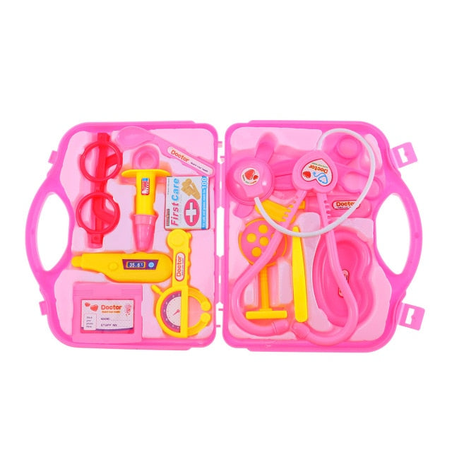 Buy Children's Little Doctor Toy Tool Kits Pretend Play Toy Role Play Sets Medical Stethoscope Toys with Suitcase for Kids  Girls - sams toy world shops in Ahmedabad - call on 9664998614 - best kids stores in Gujarat - Near me - discounted prices