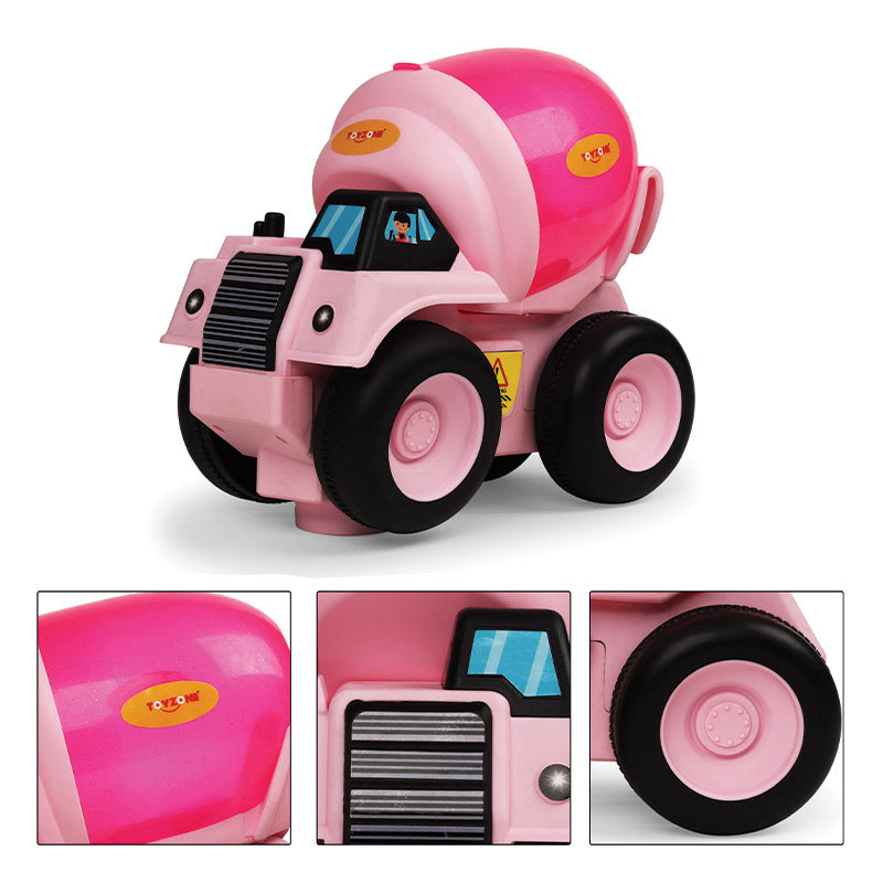 Concrete Mixer - Pink samstoy.in