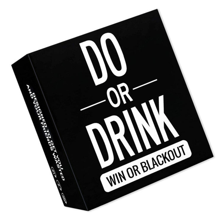 DO OR DRINK Board Games Drinking Card Game For Adults Dare Or Shots For Pre Drinks Strategy Parties Camping Birthday Game Card - samstoy.in