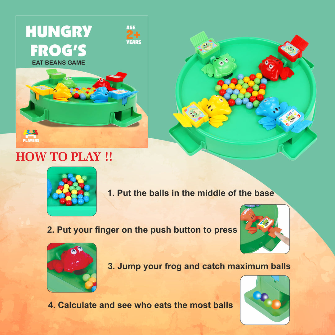 Frog Beans Game ( 4 Players) samstoy.in