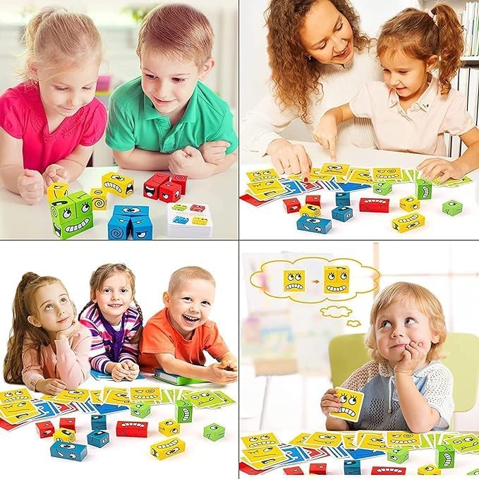 Fun Emoji Matching Puzzle Game with Bell & Challenges (Ages 3+) Sam's Toys world samstoy.in