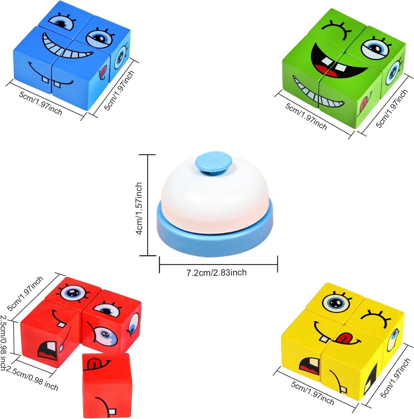 Fun Emoji Matching Puzzle Game with Bell & Challenges (Ages 3+) Sam's Toys world samstoy.in