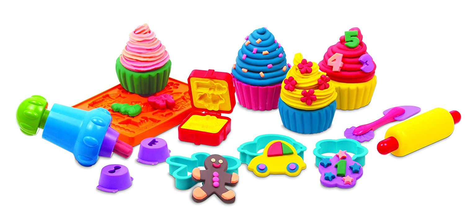 Buy Funskool Fundough - Cupcake Party, Cutting and Mouding Playset - sams toy world shops in Ahmedabad - call on 9664998614 - best kids stores in Gujarat - Near me - discounted prices