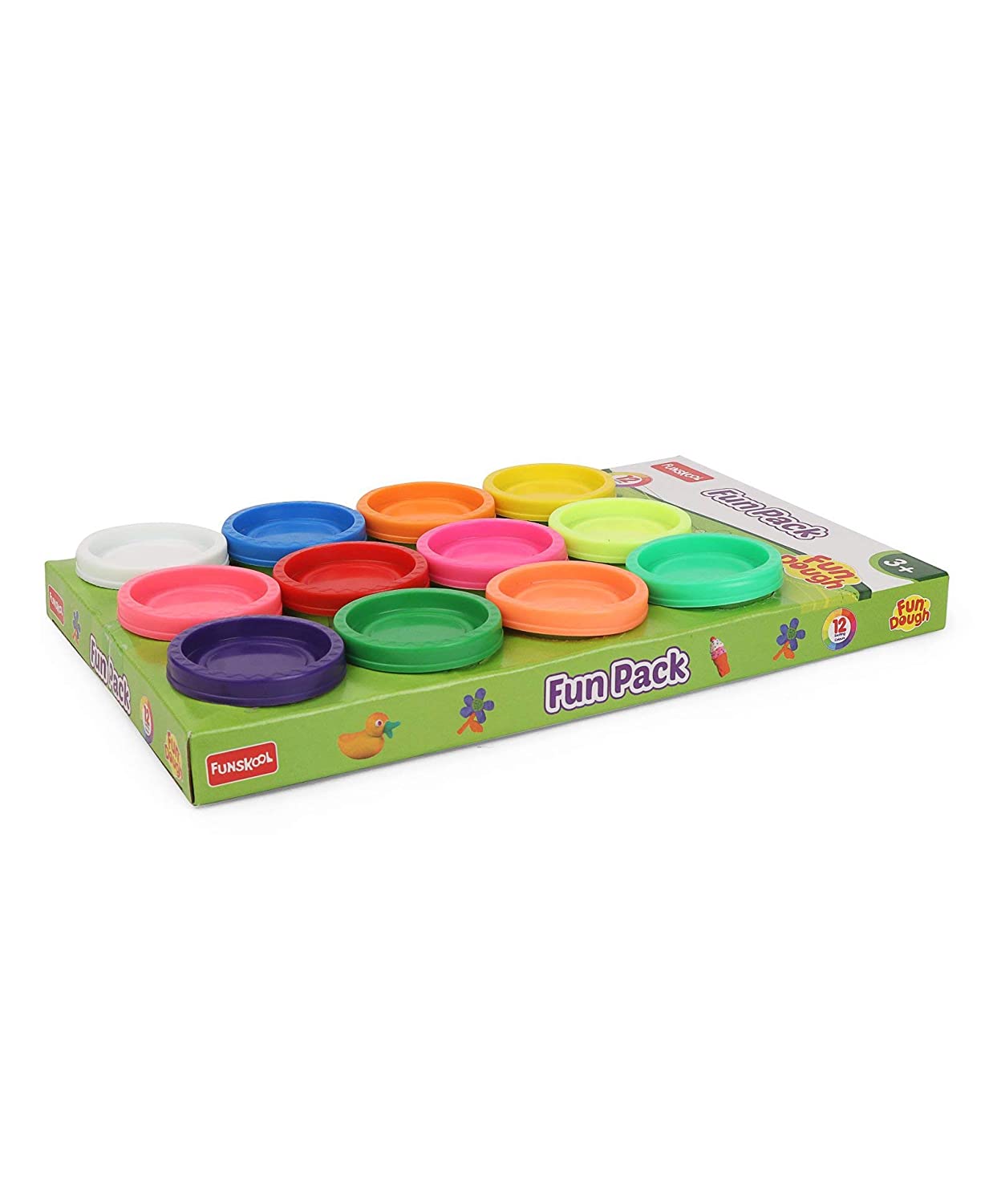 Buy Funskool Fundough - Fun Pack , Shaping and Sculpting clay & dough - sams toy world shops in Ahmedabad - call on 9664998614 - best kids stores in Gujarat - Near me - discounted prices