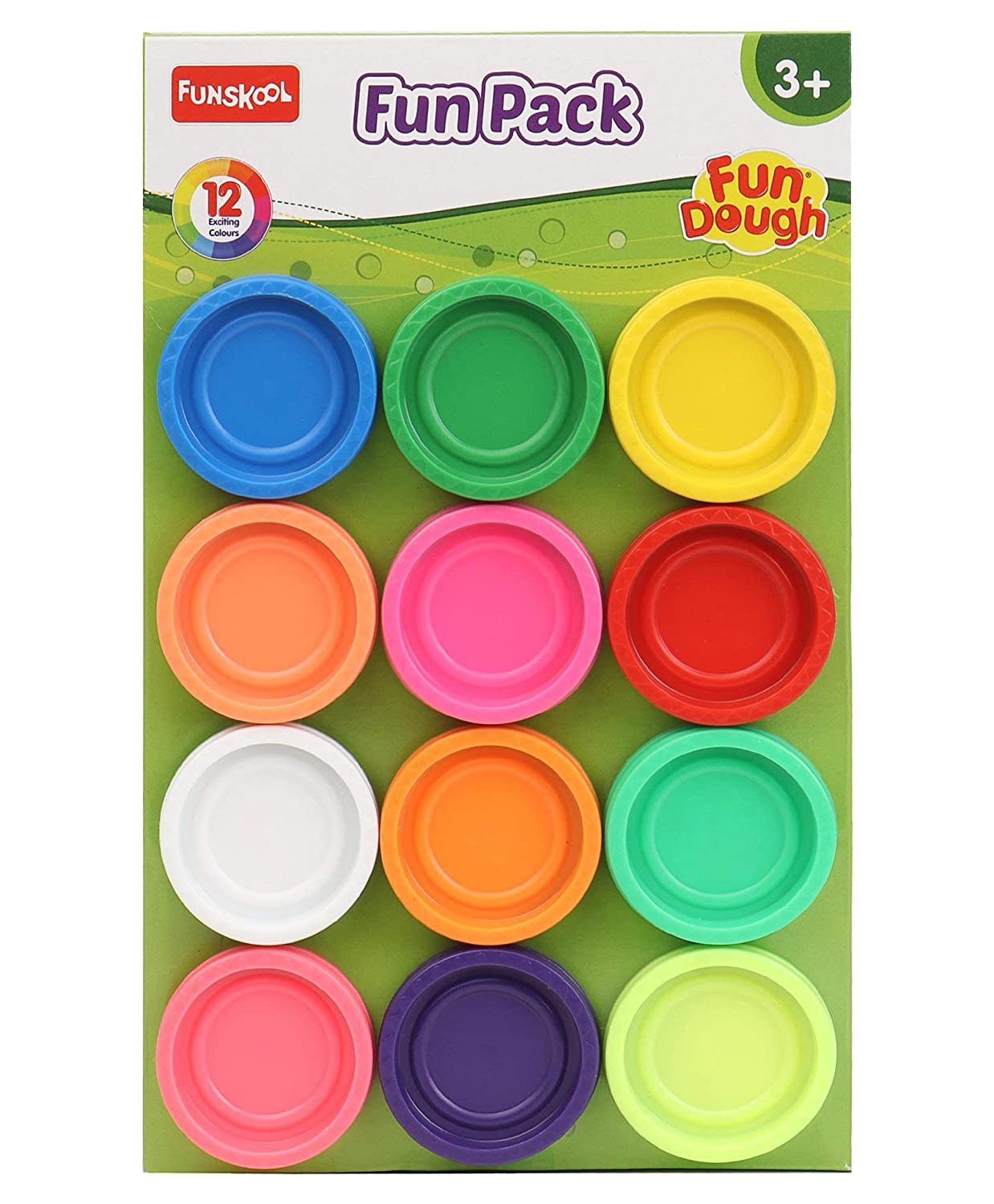 Buy Funskool Fundough - Fun Pack , Shaping and Sculpting clay & dough - sams toy world shops in Ahmedabad - call on 9664998614 - best kids stores in Gujarat - Near me - discounted prices