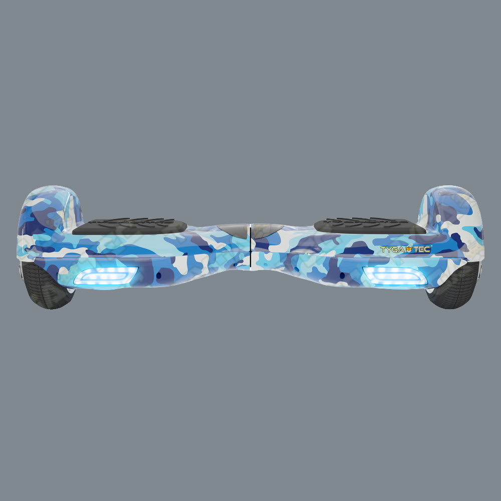 H6+ Military Blue Hoverboard with Remote, Bag and Long Range Battery ,Balance wheel | Hower-Board Bluetooth with Light | sams world in Ahmedabad Gujarat samstoy.in