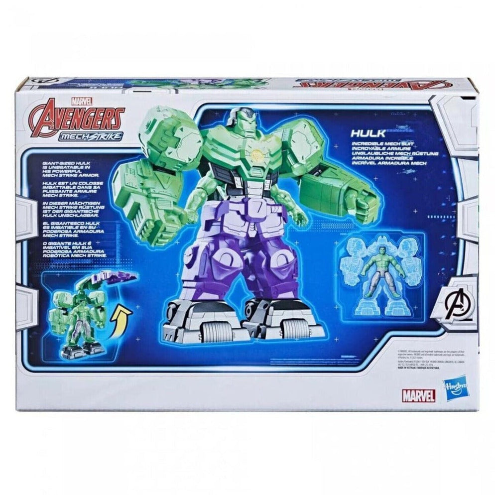 Hasbro Marvel Avengers Mech Strike 8-inch Incredible Mech Suit Hulk samstoy.in