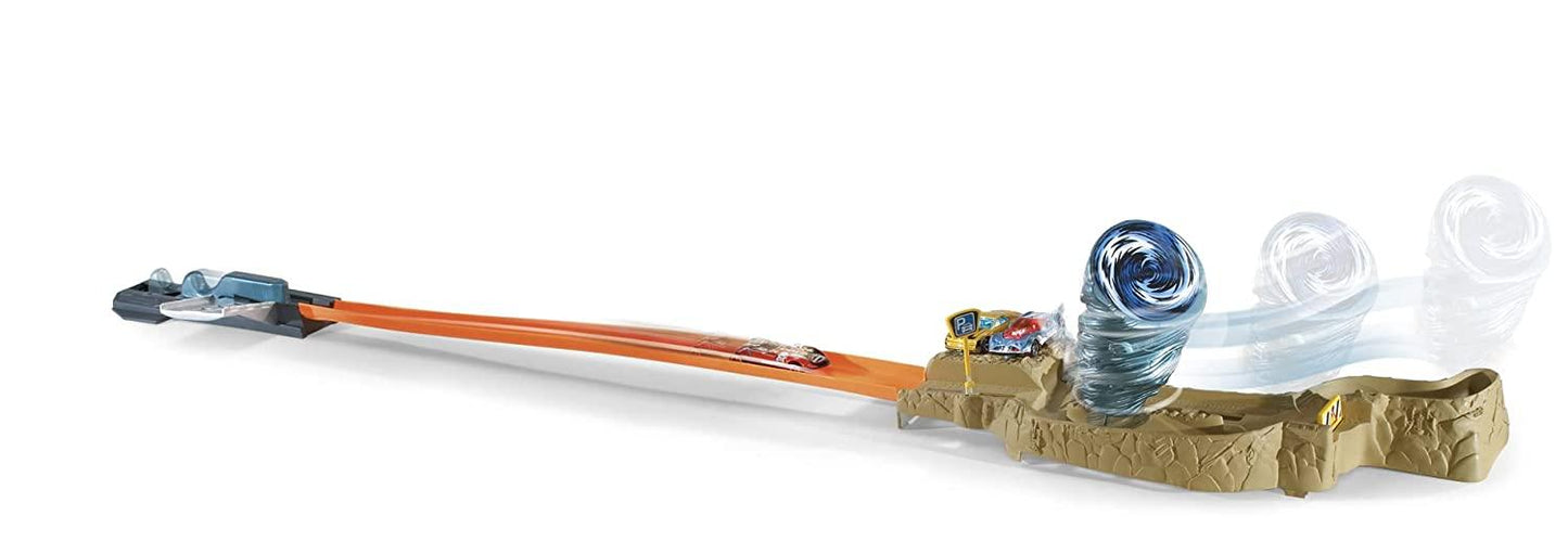 Hot Wheels Tornado Trackset with launcher with car | Sams World - samstoy.in