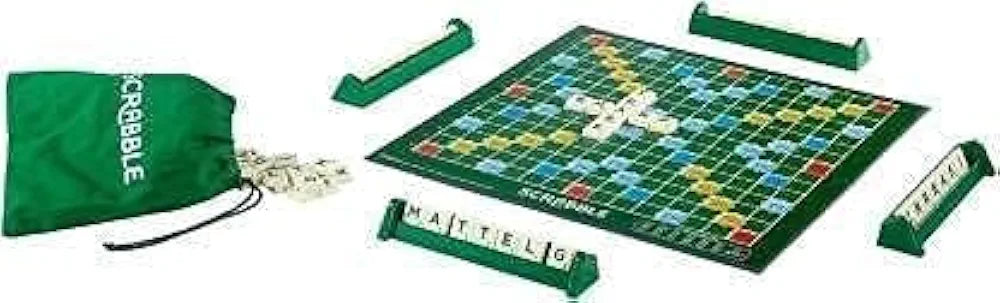 Invite Enterprise Crossword Scrabble Board Game, Large Size Spelling Game for Kids and Adults Multi-Player Board Game for Kids, Green (Scrabble Game) Sam's Toys world samstoy.in