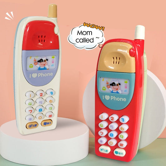 Buy Kids Learning Toys Baby Mobile Phone talking Machine With Light Musical Babies Telephone - sams toy world shops in Ahmedabad - call on 9664998614 - best kids stores in Gujarat - Near me - discounted prices