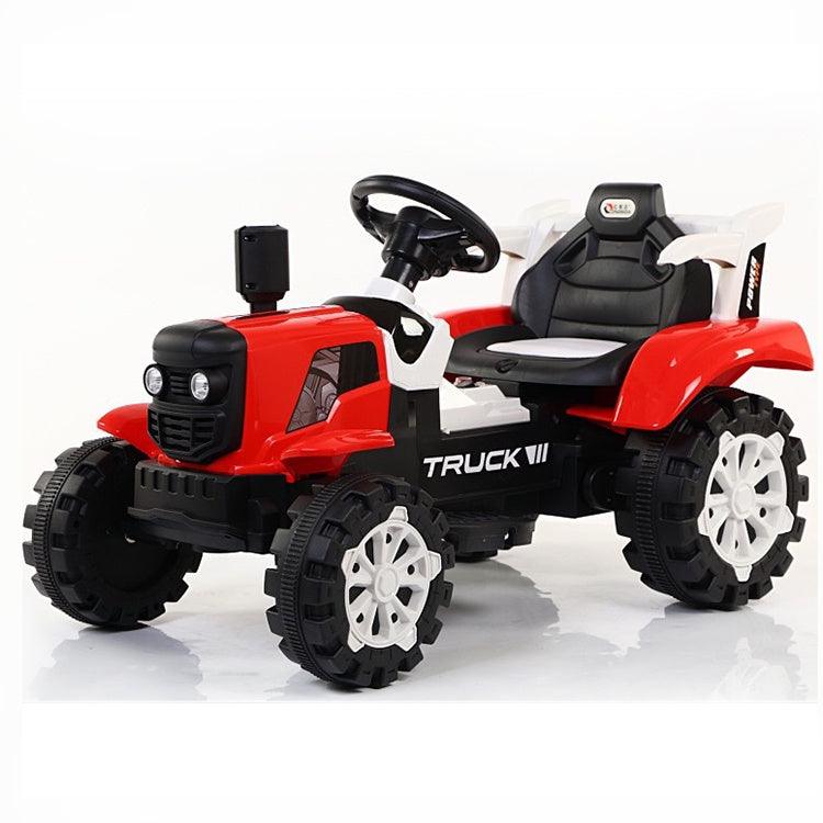 Kids Ride On Tractor with trolley 2023 New Model Big Size | Electric Power - samstoy.in