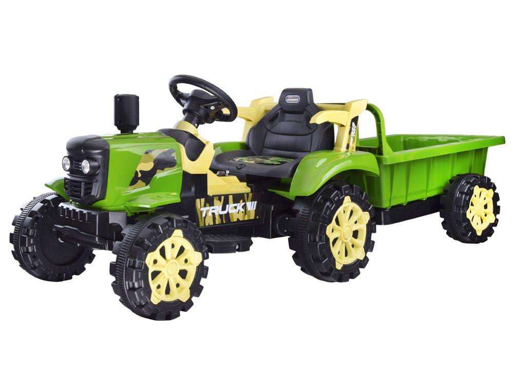 Kids Ride On Tractor with trolley 2023 New Model Big Size | Electric Power - samstoy.in