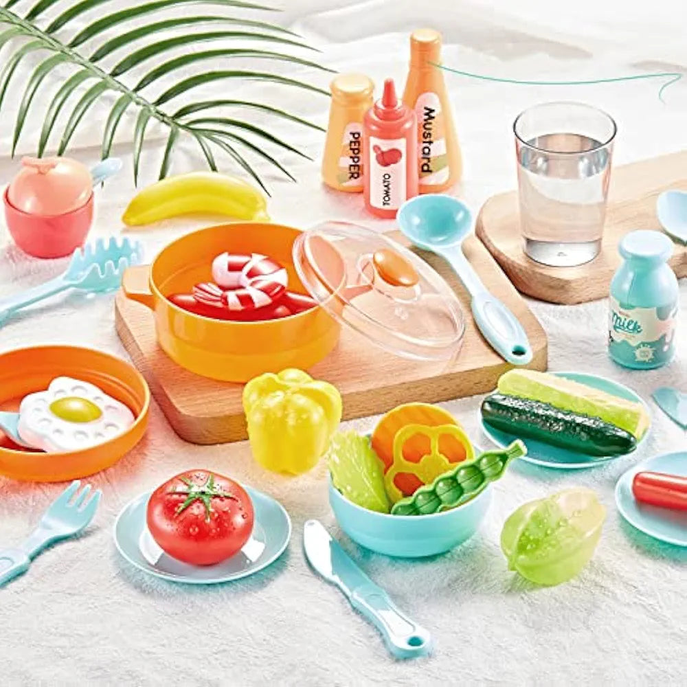 Kitchen set 36 piece | girl toy Sam's Toys samstoy.in