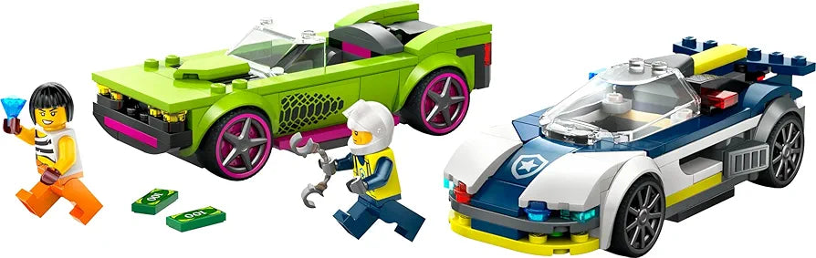 LEGO City Police Car and Muscle Car Chase Set samstoy.in