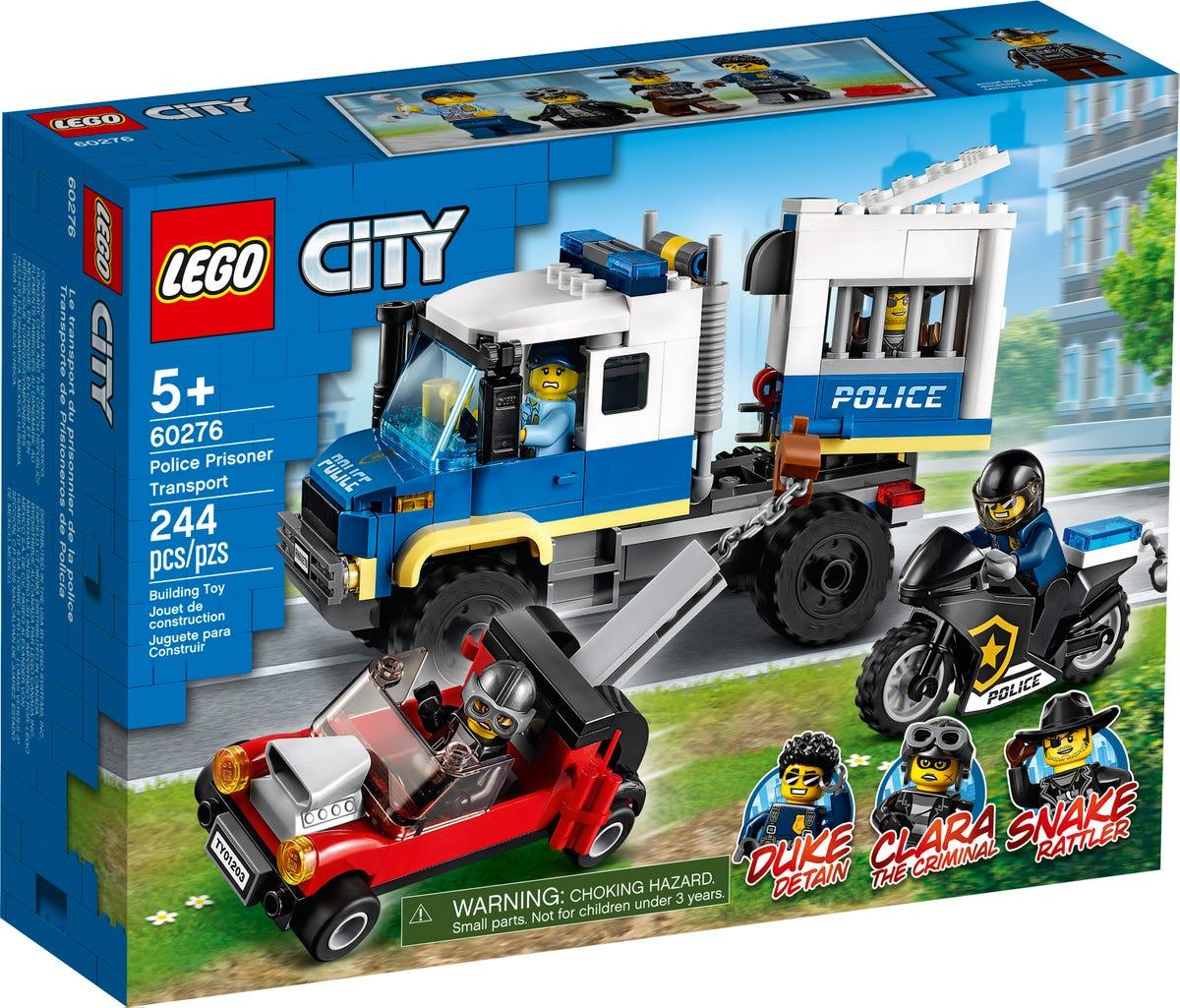 LEGO City Police Prisoner Transport | 244 pcs blocks | Sam's World - samstoy.in