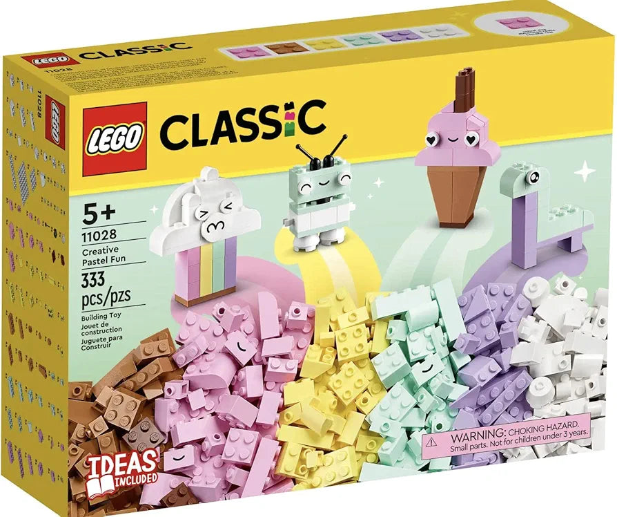 LEGO Classic Creative Pastel Fun 11028 Building Toy Set (333 Piece) | Sam's Toys world samstoy.in