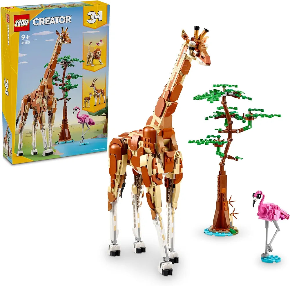 LEGO Creator Wild Safari Animals 3in1 Sam's Toys samstoy.in