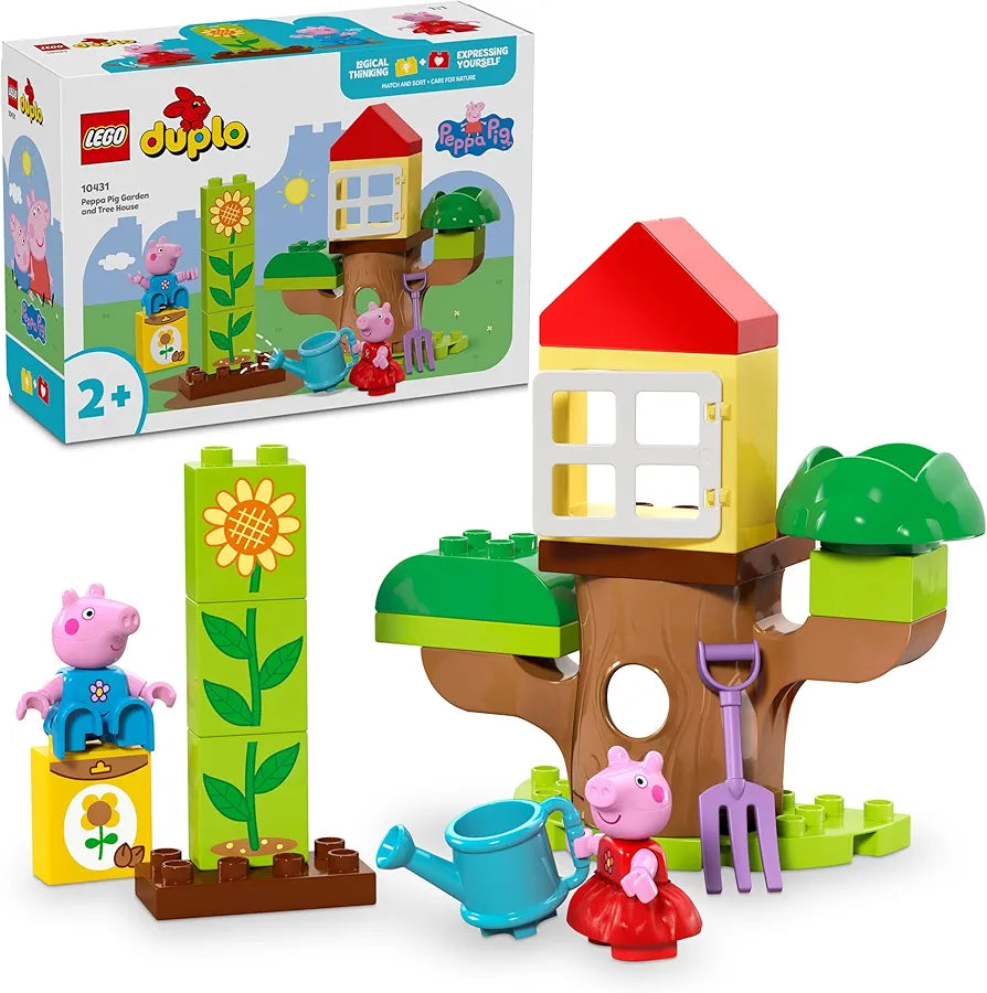 LEGO DUPLO Peppa Pig Garden and Tree House Toy samstoy.in