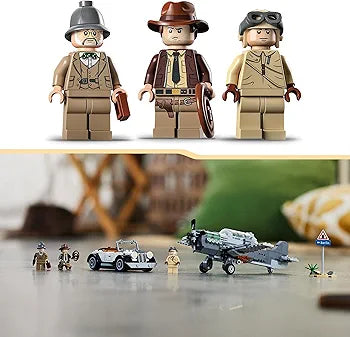 LEGO Indiana Jones Fighter Plane Chase Sam's Toys samstoy.in