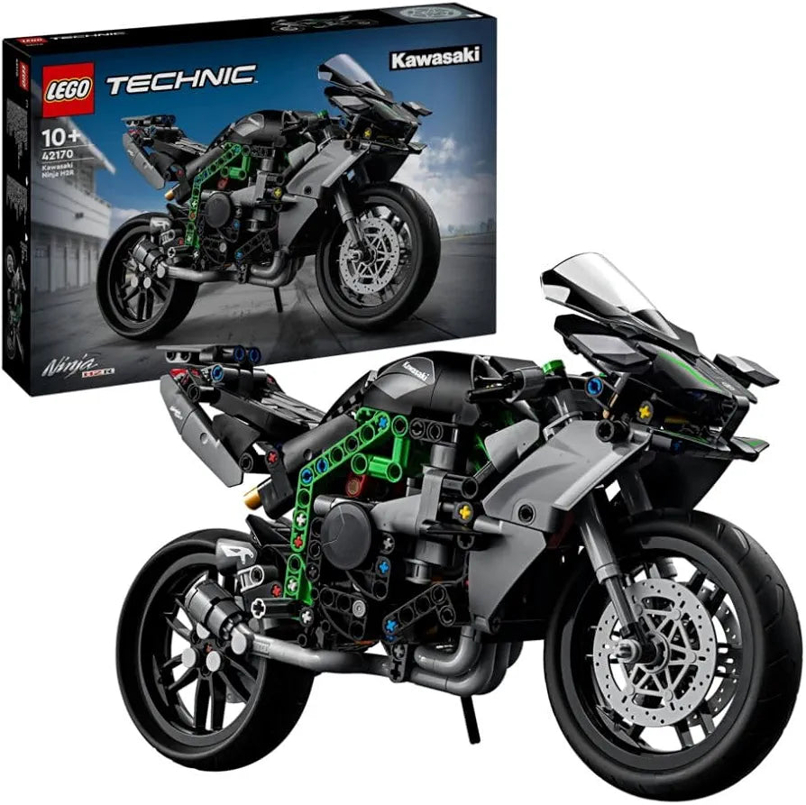 LEGO Technic Kawasaki Ninja H2R Motorcycle Set 42170 | Sam's Toys world samstoy.in