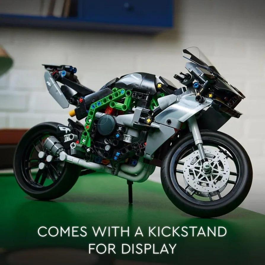 LEGO Technic Kawasaki Ninja H2R Motorcycle Set 42170 | Sam's Toys world samstoy.in