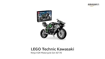 LEGO Technic Kawasaki Ninja H2R Motorcycle Set 42170 | Sam's Toys world samstoy.in